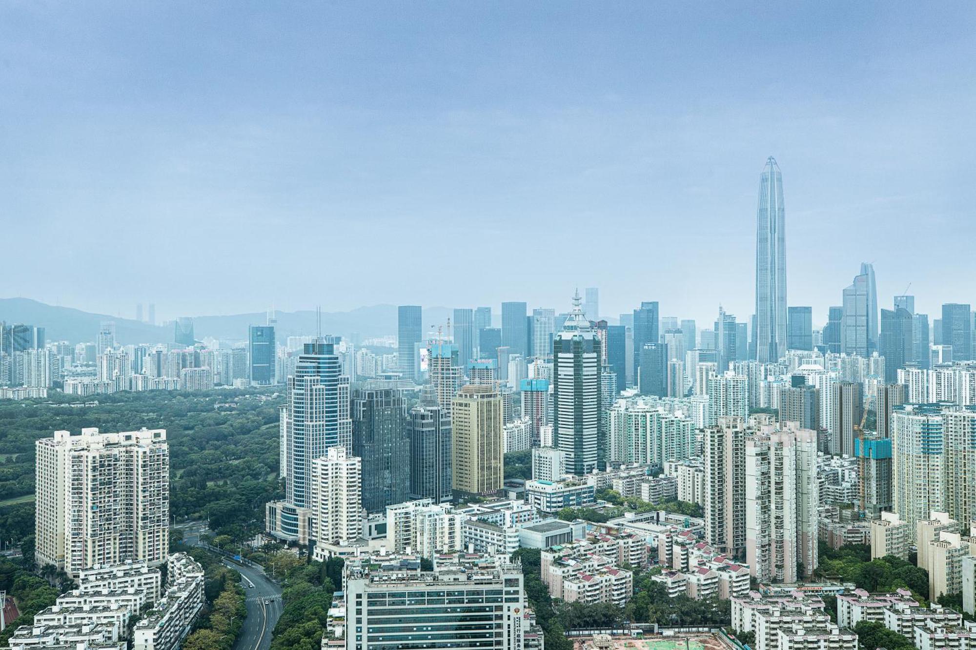 Urcove By Hyatt Shenzhen Futian Port Exterior foto